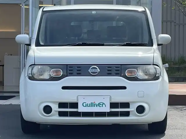 日産 キューブ 15X FOUR Mセレクション 道央・札幌 2010(平22)年 13.7万km ホワイトパール ・４WD/・純正ナビ/　CD＆USB＆AUX＆TV/・バックカメラ/・純正エンジンスターター/・電動格納ミラー/・プッシュスタート/・スマートキー/・純正フロアマット/・ドアバイザー