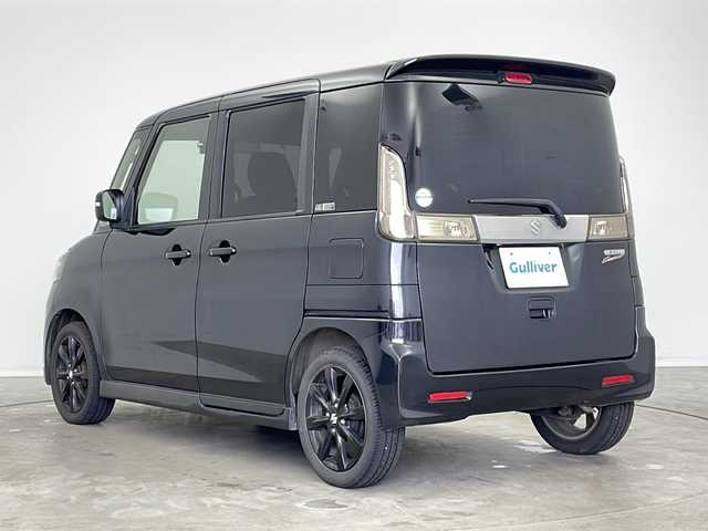 スズキ スペーシア カスタム XS リミテッド 新潟県 2014(平26)年 9.1万km 黒 社外ナビ/フルセグ/シートヒーター（両側）/両側パワースライドドア/ドラレコ/バックカメラ/社外後席モニター
