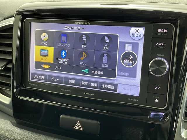スズキ スペーシア カスタム XS リミテッド 新潟県 2014(平26)年 9.1万km 黒 社外ナビ/フルセグ/シートヒーター（両側）/両側パワースライドドア/ドラレコ/バックカメラ/社外後席モニター