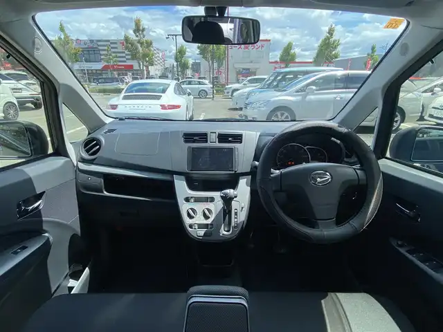 ダイハツ ムーヴ L VSスマートセレ SA&SN 福岡県 2014(平26)年 6.3万km ブラックマイカメタリック ・ＵＳＢ／Ｂｌｕｅｔｏｏｔｈ/・バックカメラ/・ＥＴＣ/・純正１４インチＡＷ/・社外ディスプレイオーディオ/・ドアバイザー/・取扱説明書/・保証書