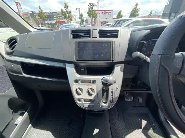 ダイハツ ムーヴ L VSスマートセレ SA&SN 福岡県 2014(平26)年 6.3万km ブラックマイカメタリック ・ＵＳＢ／Ｂｌｕｅｔｏｏｔｈ/・バックカメラ/・ＥＴＣ/・純正１４インチＡＷ/・社外ディスプレイオーディオ/・ドアバイザー/・取扱説明書/・保証書