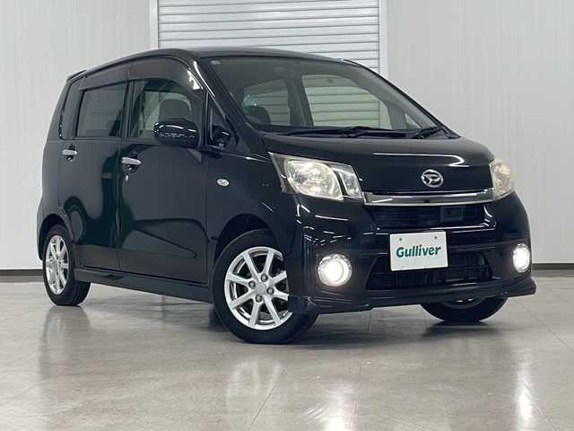ダイハツ ムーヴ L VSスマートセレ SA&SN 熊本県 2014(平26)年 6.3万km ブラックマイカメタリック 社外ディスプレイオーディオ（ラジオ/ＢＴ/HDMI/usb)/バックカメラ/ＥＴＣ/衝突軽減システム/横滑り防止装置/スマートキー/プッシュスタート/純正フロアマット/純正14インチＡＷ/ドアバイザー