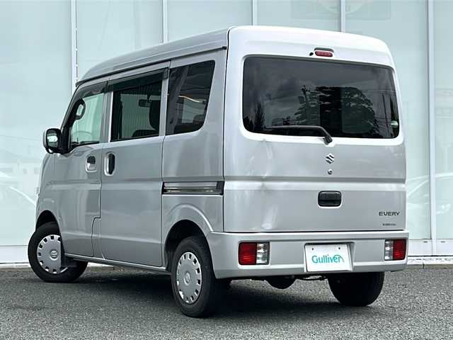 スズキ エブリイ JOINターボ 福岡県 2016(平28)年 4.5万km シルキーシルバーメタリック ・純正オーディオ/（AUX/CD/AM/FM/・電動格納ミラー/・フルフラットシート/・純正アルミホイール/・純正フロアマット/・エアバッグ/・取扱説明書/・保証書/・リモコンキー/・パワーステアリング/・パワーウィンドウ