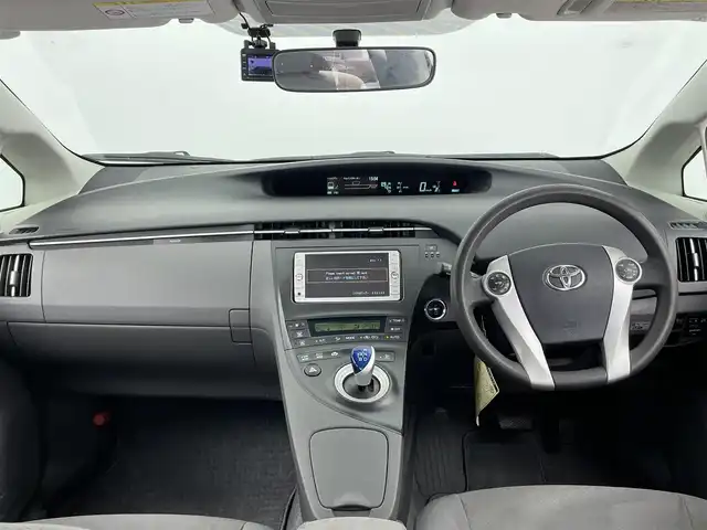 トヨタ プリウス S 大分県 2009(平21)年 7.5万km アクアマイカメタリック 純正ナビ/TV/CD/DVD/ラジオ/純正フロアマット/ドライブレコーダー/ETC/オートライト/スマートキー/プッシュスタート