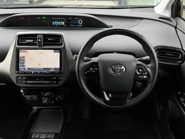 トヨタ プリウス S ツーリングセレ ブラックED 栃木県 2022(令4)年 8.2万km プレシャスブラックパール MODELLISTAエアロ/TRDトランクスポイラー/社外9インチナビ/Bluetooth/フルセグTV走行中視聴可能/バックカメラ/DVD再生/ステアリングリモコン/Toyota Safety Sense /レーダークルーズコントロール/ブラックレザーシート/シートヒーター/LEDヘッドライト/純正17インチAW