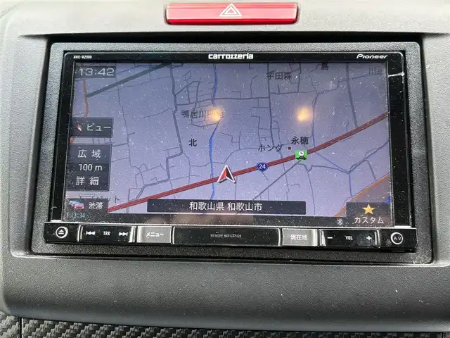 ホンダ ジェイド ハイブリッド 和歌山県 2016(平28)年 12.2万km ホワイトオーキッドパール 社外ナビ/(AM/FM/DVD/Bluetooth)/バックカメラ/衝突軽減ブレーキ/横滑り防止機能/クルーズコントロール/アイドリングストップ/ETC/ドラレコ/プッシュスタート/スマートキー/ハンドルスイッチ/オートライト/カーテンエアバック/ECOモード/純正マット