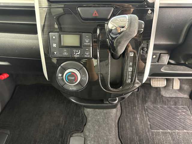 ダイハツ タント カスタム X トップED SA 兵庫県 2015(平27)年 5.5万km パールホワイトⅢ 純正8インチSDナビ　（ダイハツ　NSZN-W650）/（CD、DVD、AM/FM、BT、SD、HDMI、フルセグ）/バックカメラ/両側パワースライドドア/社外ETC/アイドリングストップ/レザー調シートカバー/電動格納ミラー/ウィンカーミラー/ドアバイザー/純正フロアマット/オートライト/プッシュスタート/スマートキー/純正14インチAW/LEDヘッドライト