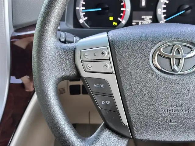 トヨタ ヴェルファイア 2．4X 宮城県 2014(平26)年 6.8万km ブラック 純正ナビ/(フルセグTV/CD/SD/BT)/バックカメラ/サンルーフ/フリップダウンモニター/ミラー一体型ドライブレコーダー/ビルトインETC/クリアランスソナー/デュアルオートエアコン/MTモード付AT/ステアリングスイッチ/オートライト/ふらつき防止/プッシュスタート＆スマートキー/ウインカー付き電動格納ミラー/ドアバイザー/純正フロアマット/HIDヘッドライト/フォグランプ/社外17インチAW