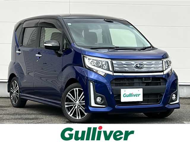 スバル ステラ カスタム RS スマートアシスト 岩手県 2015(平27)年 7.2万km ブラックマイカメタリック/ディープブルークリスタルマイカ2トーン スマートアシスト　衝突被害軽減　純正ナビ　Bluetooth　CD/DVD再生　USB接続　フルセグ　ステアリングスイッチ　フロントフォグランプ　LEDオートライト　スマートキー　ETC　電源ソケット