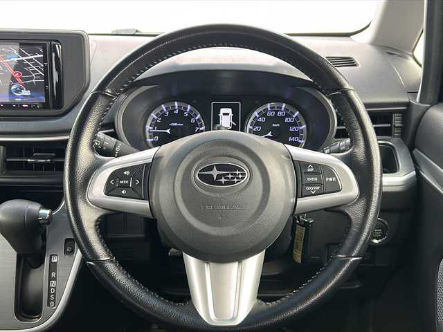 スバル ステラ カスタム RS スマートアシスト 岩手県 2015(平27)年 7.2万km ブラックマイカメタリック/ディープブルークリスタルマイカ2トーン スマートアシスト　衝突被害軽減　純正ナビ　Bluetooth　CD/DVD再生　USB接続　フルセグ　ステアリングスイッチ　フロントフォグランプ　LEDオートライト　スマートキー　ETC　電源ソケット