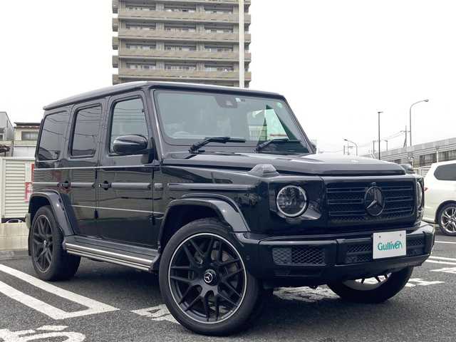 メルセデス・ベンツ ゲレンデヴァーゲン Ｇ４００ｄ マヌファクトゥーアエディション 東京都 2022(令4)年 1.8万km オブシディアンブラック 特別仕様車/サンルーフ/AMGG63用OP22インチアルミホイール/保証書/取説/純正メモリナビ/フルセグTV/BT/Bカメラ/全方位カメラ/全席シートヒーター/エアシート/D/N席メモリー機能付きパワーシート/プレミアムサウンド(Burmester)/社外ユニバーサルステップ/ETC2.0/純正前後ドラレコ
