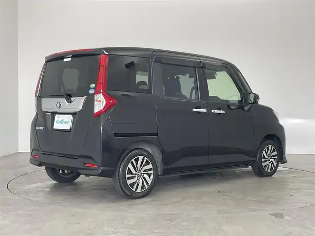 トヨタ ルーミー カスタムG 埼玉県 2020(令2)年 3.2万km ブラックマイカメタリック 純正ナビ　ワンセグ　バックカメラ　衝突軽減　オートハイビーム　LEDヘッドライト　フォグ　オートライト　スマートキー　プッシュスタート　純正15インチアルミ　コーナーセンサー　クルーズコントロールアイドリングストップ　両側パワースライドドア