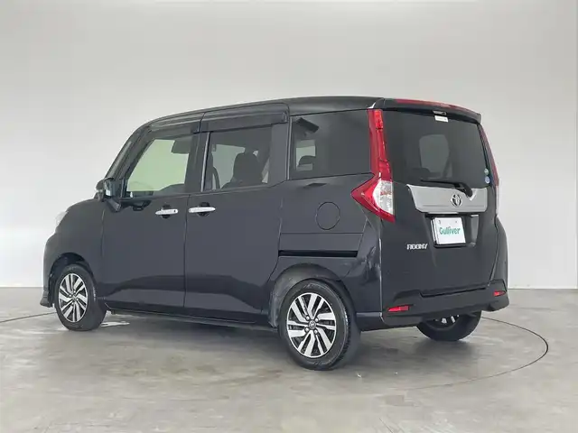 トヨタ ルーミー カスタムG 埼玉県 2020(令2)年 3.2万km ブラックマイカメタリック 純正ナビ　ワンセグ　バックカメラ　衝突軽減　オートハイビーム　LEDヘッドライト　フォグ　オートライト　スマートキー　プッシュスタート　純正15インチアルミ　コーナーセンサー　クルーズコントロールアイドリングストップ　両側パワースライドドア