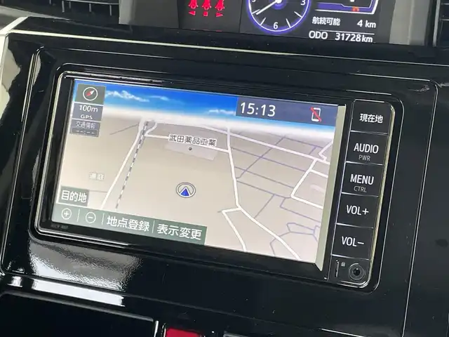 トヨタ ルーミー カスタムG 埼玉県 2020(令2)年 3.2万km ブラックマイカメタリック 純正ナビ　ワンセグ　バックカメラ　衝突軽減　オートハイビーム　LEDヘッドライト　フォグ　オートライト　スマートキー　プッシュスタート　純正15インチアルミ　コーナーセンサー　クルーズコントロールアイドリングストップ　両側パワースライドドア