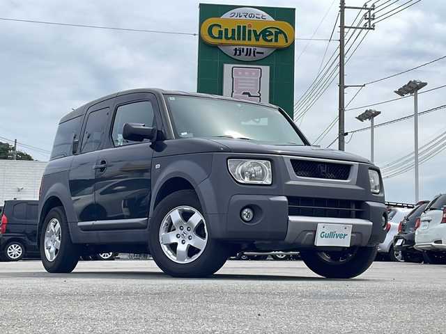 ホンダ エレメント 山口県 2004(平16)年 11.2万km 黒 PIONEERナビ/(CD/DVD/Bluetooth)/AM/FM/フルセグTV/前後ドラレコ/バックカメラ/革巻きステアリング/キーレス/スペアキー1本/電格ミラー/純正フロアマット/純正オーディオ
