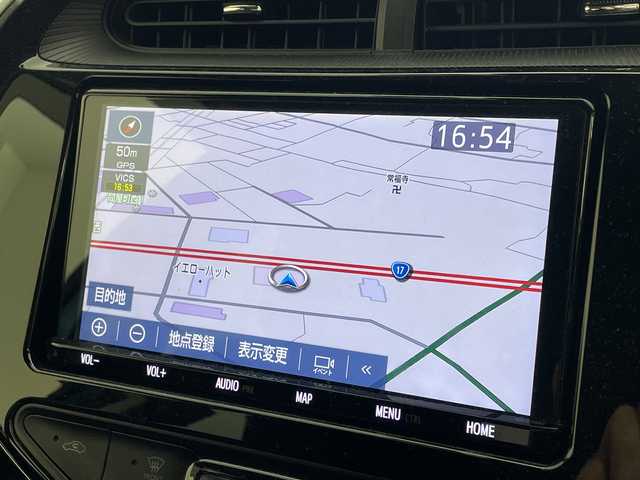 トヨタ アクア G 群馬県 2018(平30)年 3.5万km クリアエメラルドパールクリスタルシャイン 純正９型ナビ　フルセグＴＶ　バックカメラ　衝突被害軽減システム　クルーズコントロール　ステアリングスイッチ　プッシュスタート　シートヒーター　オートマチックハイビーム　ＬＥＤオートライト　ＥＴＣ２．０