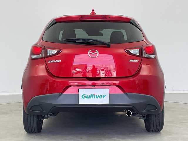 マツダ デミオ XD ツーリング 新潟県 2016(平28)年 9.5万km ソウルレッドプレミアムメタリック 純正7インチナビ　CD・DVD・Bluetooth/フルセグ/前席両側シートヒーター/LEDライト/ETC/パドルシフト/クルーズコントロール/ステアリングリモコン/前側ドライブレコーダー