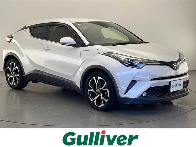 トヨタ Ｃ－ＨＲ G 宮崎県 2017(平29)年 5.9万km ホワイトパールクリスタルシャイン 純正9インチメモリーナビ/ CD DVD BTオーディオ フルセグTV HDMI/バックカメラ/レーダークルーズコントロール/電子オートパーキング/ブラインドスポットモニター/クリアランスソナー /プリクラッシュセーフティ/レーンアシスト/LEDヘッドライト/LEDフォグライト/前席シートヒーター/純正フロアマット/ビルトインETC
