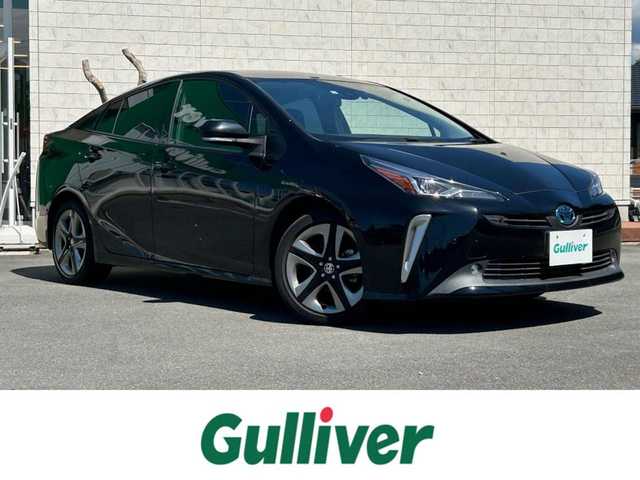 トヨタ プリウス A ツーリングセレクション 静岡県 2020(令2)年 3.3万km アティチュードブラックマイカ ワンオーナー/合皮シート/運転席パワーシート/前席シートヒーター/ALPINE9型ナビ〈X9NX〉/・DVD／Bluetooth／地デジTV/バックカメラ/ヘッドアップディスプレイ/TOYOTA SAFETY SENSE/・プリクラッシュセーフティ/・レーントレーシングアシスト/・オートマチックハイビーム/・レーダークルーズコントロール/・ロードサインアシスト/・先行車発進告知/ブラインドスポットモニター/インテリジェントソナー/シンプルインテリジェントパーキングアシスト/LEDヘッドライト/ビルトインETC/純正17インチAW/スマートキー