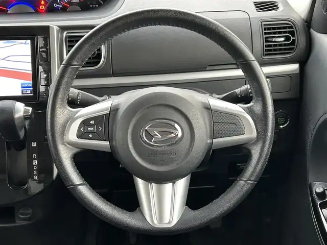 ダイハツ タント カスタム RS トップED SAⅡ 愛媛県 2015(平27)年 6.8万km メテオライトグレーイリュージョナルP 登録時走行距離：67797Km/ディーラーOP社外メモリナビ/フルセグTV/Bluetooth/CD/DVD/アイドリングストップ/社外ETC/前ドラレコ/後コーナーセンサー/スマートキー/ベンチシート/両側パワスラ/横滑り防止装置/盗難防止装置/衝突軽減システム/LEDヘッドライト/オートライト/フォグランプ/エンジンスタートボタン/スマートキー/純正アルミホイール/純正フロアマット/サンシェード