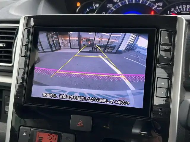 ダイハツ タント カスタム RS トップED SAⅡ 愛媛県 2015(平27)年 6.8万km メテオライトグレーイリュージョナルP 登録時走行距離：67797Km/ディーラーOP社外メモリナビ/フルセグTV/Bluetooth/CD/DVD/アイドリングストップ/社外ETC/前ドラレコ/後コーナーセンサー/スマートキー/ベンチシート/両側パワスラ/横滑り防止装置/盗難防止装置/衝突軽減システム/LEDヘッドライト/オートライト/フォグランプ/エンジンスタートボタン/スマートキー/純正アルミホイール/純正フロアマット/サンシェード