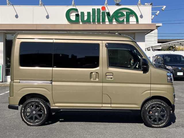 ダイハツ アトレー バン RS 三重県 2022(令4)年 2.2万km オフビートカーキM ♪ワンオーナー♪/♪リフトアップ(2インチ)♪/♪直前直左確認用のカメラ（車検時対応）/♪社外15インチAW(ホワイトレタータイヤ)♪/♪ドラレコ前後付デジタルインナーミラー♪/♪スマートアシスト/ ・衝突警報機能/ ・衝突回避支援ブレーキ機能/ ・ブレーキ制御付誤発進抑制機能(前後)/ ・車線逸脱警報機能・車線逸脱抑制制御機能/ ・全車速追従機能付アダプティブクルーズコントロール/♪純正ディスプレイオーディオ/・フルセグ・Bluetooth/・AppleCarPlay・AndroidAuto/・HDMI・USB/♪バックカメラ/♪スマートキー×2/♪プッシュスタート/♪オーバーヘッドシェルフ/♪両側パワースライドドア/♪LEDヘッドライト/♪LEDフォグライト /♪オートライト/♪ウィンカーミラー/♪ステアリングスイッチ/♪アクセサリーソケット前後/♪フロアマット/♪スモークフィルム/♪電格ミラー/純正鉄チンタイヤ4本積み込み/145/80/R12