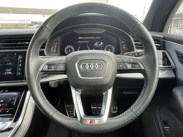 アウディ Ｑ７ 45 Sラインリミテッド 広島県 2020(令2)年 4.5万km 茶 310台限定車/パリークブラウンメタリック（専用色）/純正メモリナビ/（フルセグTV/Bluetooth/USB/Applecarplay/androidauto）/全周囲モニター/純正２１インチＡＷ/マトリクスＬＥＤヘッドライト/ブラックレザーシート/バーチャルコクピット/７シーターＰＫＧ/プレミアムＰＫＧ/サイドアシスト/フロントクロストラフィックアシスト/ビルドインETC2.0/イージードアクローザー/プッシュスタート/パワーバックドア