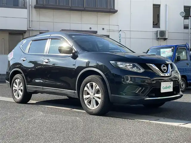 日産 エクストレイル 20X エマージェンシーブレーキ 岡山県 2016(平28)年 5.2万km ダイヤモンドブラック 登録時走行距離51567km/純正SDナビ/(AM/FM/DISC/BT/TV/USB/AUX)/エマージェンシーブレーキ/インテリジェントパーキングアシスト/アイドリングストップ/全方位カメラ/D＋Nシートヒーター/ビルトインETC/4WD/クルーズコントロール/プッシュスタート/スマートキー/スペアキー×1/電動格納ミラー/純正17インチアルミホイール