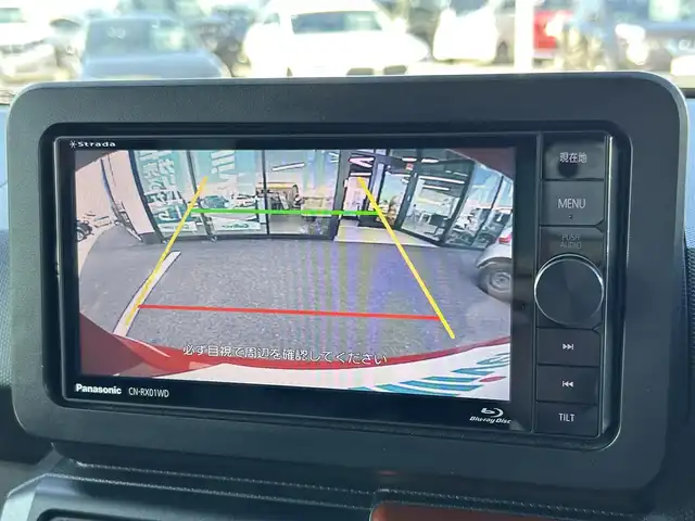 ダイハツ タフト G 島根県 2021(令3)年 4.4万km コンパーノレッド 登録時走行距離43836km/ワンオーナー/スカイフィールトップ/パナソニック製SDナビ/・Bluetooth対応オーディオ/・CD/DVD/Blu-ray対応/・フルセグテレビ/スマートキー/プッシュスタート/スペアキー有/ETC/スマートアシスト/・衝突回避支援ブレーキ/・衝突警報機能/・車線逸脱警報機能/・車線逸脱抑制制御機能/コーナーセンサー/純正アルミホイール/アイドリングストップ/純正フロアゴムマット/オートライト/純正LEDヘッドライト/純正LEDフォグライト/前席シートヒーター/横滑り防止システム/オートリトラミラー/マッドガード