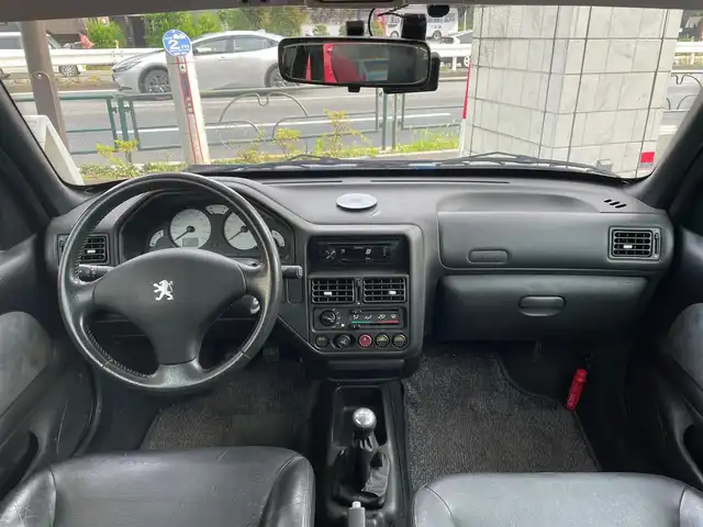 プジョー １０６ S16 東京都 2001(平13)年 7.1万km 青 CDオーディオ/ハーフレザー/アルミホイール純正/ハロゲンライト/ETC/スペアキー(1本)/保証書＆取扱説明書
