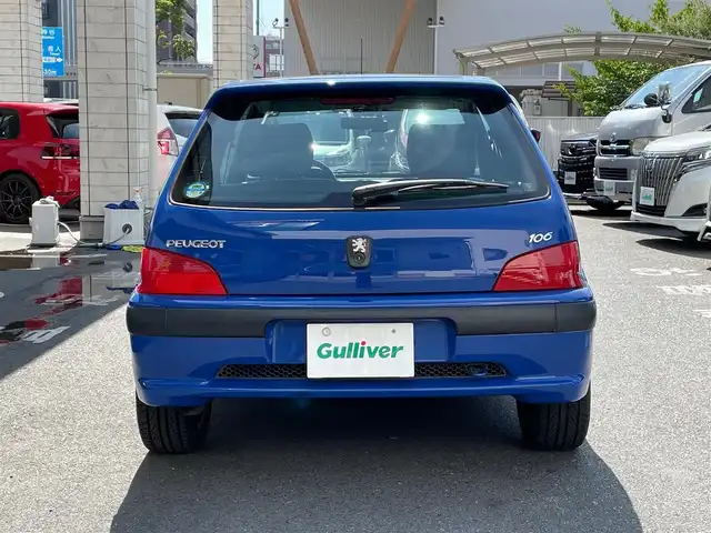 プジョー １０６ S16 東京都 2001(平13)年 7.1万km 青 CDオーディオ/ハーフレザー/アルミホイール純正/ハロゲンライト/ETC/スペアキー(1本)/保証書＆取扱説明書