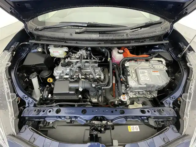 トヨタ アクア S スタイルブラック 滋賀県 2020(令2)年 5.6万km ダークブルーマイカ 純正7インチナビ/【CD.DVD.フルセグTV.Bluetooth】/全方位カメラ/衝突軽減ブレーキ/車線逸脱警報/クリアランスソナー/前席シートヒーター/前後ドライブレコーダー/クリアランスソナー/LEDヘッドライト/オートライト/スマートキー/スペアキー