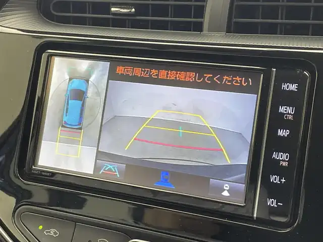 トヨタ アクア S スタイルブラック 滋賀県 2020(令2)年 5.6万km ダークブルーマイカ 純正7インチナビ/【CD.DVD.フルセグTV.Bluetooth】/全方位カメラ/衝突軽減ブレーキ/車線逸脱警報/クリアランスソナー/前席シートヒーター/前後ドライブレコーダー/クリアランスソナー/LEDヘッドライト/オートライト/スマートキー/スペアキー