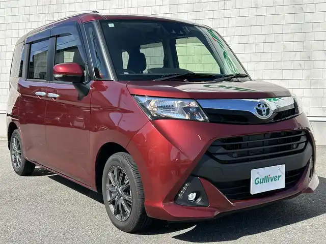 トヨタ タンク G コージーエディション 山形県 2019(平31)年 4.1万km ファイアークォーツレッドM 純正10インチSDナビ/・AM/FM/DISC/Bluetooth/両側パワースライドドア/衝突被害軽減システム/クルーズコントロール/バックカメラ/オートライト/オートハイビーム/横滑り防止装置/前後コーナーセンサー/ETC/スペアキー/プッシュスタート