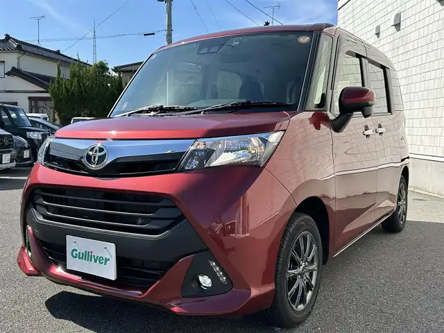 トヨタ タンク G コージーエディション 山形県 2019(平31)年 4.1万km ファイアークォーツレッドM 純正10インチSDナビ/・AM/FM/DISC/Bluetooth/両側パワースライドドア/衝突被害軽減システム/クルーズコントロール/バックカメラ/オートライト/オートハイビーム/横滑り防止装置/前後コーナーセンサー/ETC/スペアキー/プッシュスタート