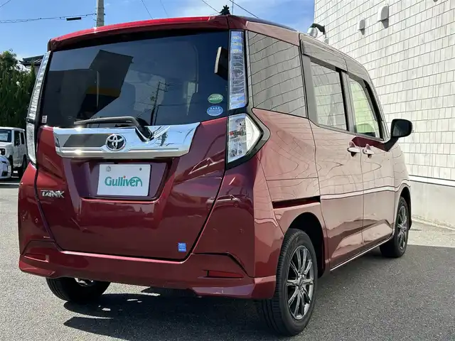 トヨタ タンク G コージーエディション 山形県 2019(平31)年 4.1万km ファイアークォーツレッドM 純正10インチSDナビ/・AM/FM/DISC/Bluetooth/両側パワースライドドア/衝突被害軽減システム/クルーズコントロール/バックカメラ/オートライト/オートハイビーム/横滑り防止装置/前後コーナーセンサー/ETC/スペアキー/プッシュスタート