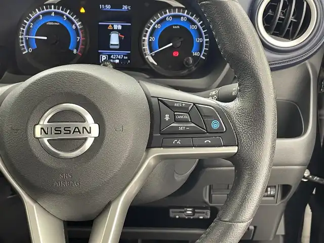 日産 デイズ HWS X プロパイロットED 滋賀県 2019(令1)年 4.3万km ブラック 純正9インチナビ/【CD.DVD.Bluetooth.フルセグTV】/全方位カメラ/プロパイロット/衝突被害軽減ブレーキ/電動パーキングブレーキ/オートホールドブレーキ/ETC/クリアランスソナー/オートライト/LEDヘッドライト/ステアリングリモコン/プッシュスタート/スマートキー