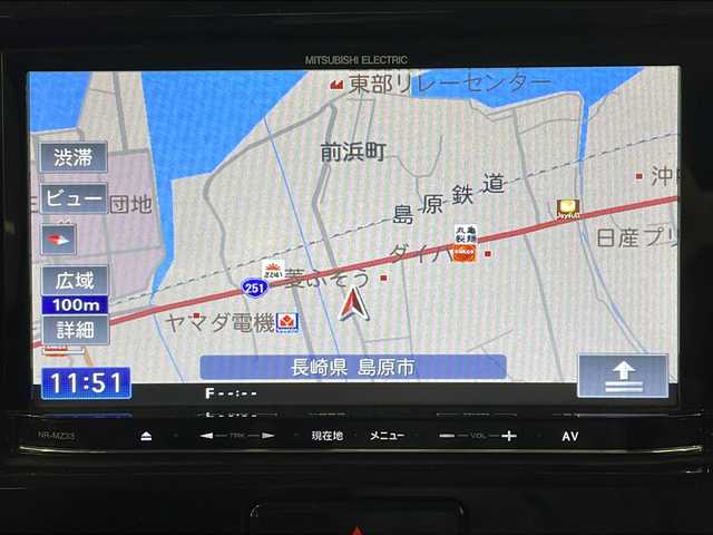 日産 デイズ ルークス ハイウェイスターX 長崎県 2014(平26)年 8.3万km ホワイトパール ミツビシ７インチナビ/・アラウンドビュー/・DVD/CD/Bluetooth/TV/アイドリングストップ/プッシュスタート/両側パワースライドドア/ETC/AAC/リアサーキュレーター/シートバックテーブル/リアサンシェード/社外前後ドラレコ/フォグ/シートリフター/オートリトラミラー/電動格納ミラー/フォグランプ/社外アルミホイール/車内純正アルミ・サマータイヤ積み込み