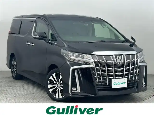 トヨタ アルファード S Cパッケージ 道央・札幌 2019(令1)年 7.1万km ブラック ・４WD/・寒冷地仕様/・ALPINEメモリナビ/・ALPINEフリップダウンモニター/・ALPINEビルトインETC2.0 /・ALPINEナビ連動型ドライブレコーダー/・CD/DVD/BT/SD/HDMI/フルセグテレビ/・バックカメラ/・衝突軽減ブレーキ/・横滑り防止装置/・レーダークルーズコントロール/・レーンキープアシスト/・アイドリングストップ/・レザーシート/・前席パワーシート/・前席シートヒーター/シートクーラー/・D席シートメモリー/・ステアリングヒーター/・ブレーキホールド/・リヤ5面スモークフィルム/・LEDヘッドライト/・LEDフロント＆リヤフォグ/・AFS/・純正フロアマット/・2・3列目サンシェード/・取扱説明書