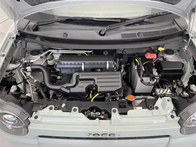 ダイハツ ミラ トコット G SA Ⅲ 滋賀県 2022(令4)年 3.2万km セラミックグリーンM 社外6.8インチディスプレイオーディオ/【Bluetooth/CD/DVD/USB】/クリアランスソナー/衝突被害軽減ブレーキ/LEDヘッドライト/オートマチックハイビーム/D/Nシートヒーター/ETC/プッシュスタート/スマートキー