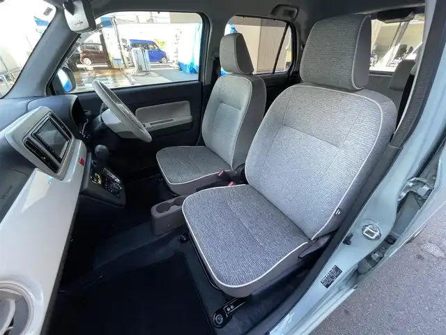 ダイハツ ミラ トコット G SA Ⅲ 滋賀県 2022(令4)年 3.2万km セラミックグリーンM 社外6.8インチディスプレイオーディオ/【Bluetooth/CD/DVD/USB】/クリアランスソナー/衝突被害軽減ブレーキ/LEDヘッドライト/オートマチックハイビーム/D/Nシートヒーター/ETC/プッシュスタート/スマートキー