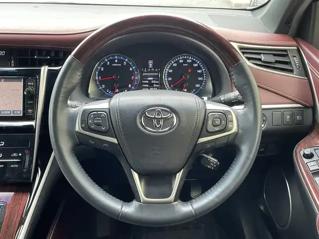 トヨタ ハリアー プレミアム 茨城県 2015(平27)年 10.8万km スパークリングブラックパールクリスタルシャイン 前後ドラレコ　DRV-MR450/ 純正ナビ　NSZN-W6４T/ CD/DVD/Bt/フルセグ/ バックカメラ/ アイドリングストップ/ クルーズコントロール/ プッシュスタート/ パワーバックドア/ ETC/ モデリスタ/ 純正アルミホイール/ D席Pシート/ フォグランプ