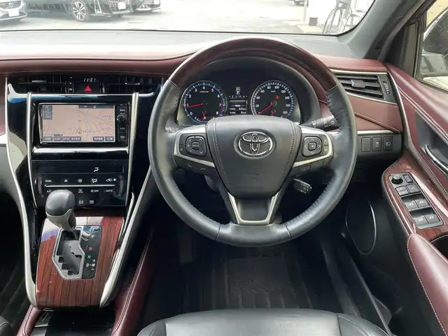 トヨタ ハリアー プレミアム 茨城県 2015(平27)年 10.8万km スパークリングブラックパールクリスタルシャイン 前後ドラレコ　DRV-MR450/ 純正ナビ　NSZN-W6４T/ CD/DVD/Bt/フルセグ/ バックカメラ/ アイドリングストップ/ クルーズコントロール/ プッシュスタート/ パワーバックドア/ ETC/ モデリスタ/ 純正アルミホイール/ D席Pシート/ フォグランプ