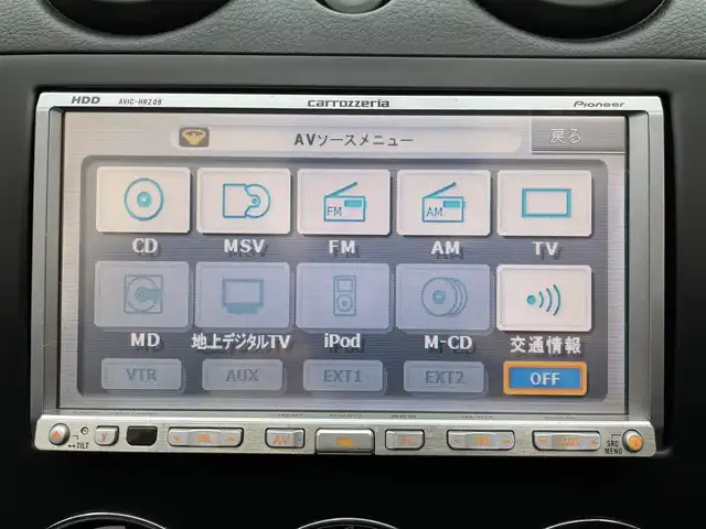 ダイハツ コペン アクティブトップ 兵庫県 2010(平22)年 11.5万km シャイニングレッド 社外HDDナビ/(AVIC-HRZ09)/CD DVD  MD FM AM/LEDヘッドライト/ETC/社外フロアマット/シートヒーター/社外15インチアルミホイール/リモコンキー/スペアキー/
