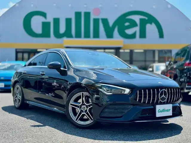 メルセデス・ベンツ ＣＬＡ２００ｄ AMGライン 滋賀県 2019(令1)年 2.3万km 黒 パノラマルーフ/アドバンストパッケージ/レザーエクスクルーシブパッケージ/レーダーセーフティーパッケージ/純正8インチワイドディスプレイ/  ナビゲーションパッケージ/　COMANDコントローラー/　Bluetooth AM FM /グリル/360°カメラ/Mベンツロゴ入りキャリパー（黒）/ヘッドアップディスプレイ/純正ドライブレコーダー前後/ブラインドスポットモニタリング/アクティブディスタンスアシスト/ディストロニック/レーンキーピングアシスト/PRE-SAFE/キーレスゴー/パドルシフト/純正フロアマット/スマートキー×2
