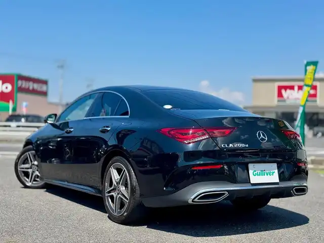メルセデス・ベンツ ＣＬＡ２００ｄ AMGライン 滋賀県 2019(令1)年 2.3万km 黒 パノラマルーフ/アドバンストパッケージ/レザーエクスクルーシブパッケージ/レーダーセーフティーパッケージ/純正8インチワイドディスプレイ/  ナビゲーションパッケージ/　COMANDコントローラー/　Bluetooth AM FM /グリル/360°カメラ/Mベンツロゴ入りキャリパー（黒）/ヘッドアップディスプレイ/純正ドライブレコーダー前後/ブラインドスポットモニタリング/アクティブディスタンスアシスト/ディストロニック/レーンキーピングアシスト/PRE-SAFE/キーレスゴー/パドルシフト/純正フロアマット/スマートキー×2