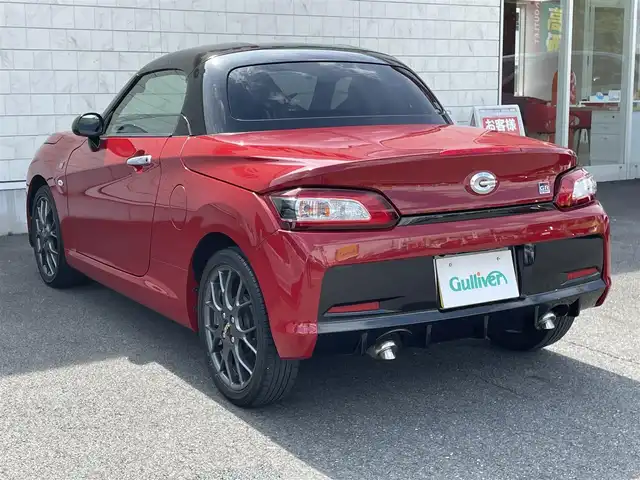 ダイハツ コペン GRスポーツ 群馬県 2019(令1)年 1.8万km マタドールレッドP 純正ナビ/フルセグTV・BLUETOOTH・CD・DVD・SD/ETC/momoステアリング/パドルシフト/シートヒーター完備/Bカメラ/純正AW(BBS)/前方ドラレコ/スマートキー/LEDライト/Fフォグランプ