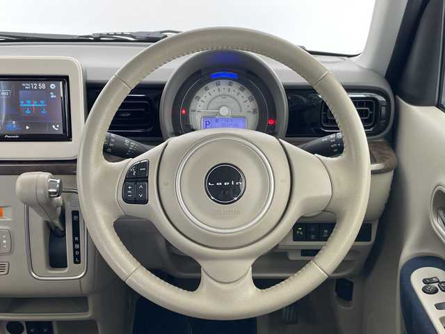 スズキ ラパン モード 愛知県 2019(令1)年 5.2万km 茶 ディスプレイオーディオ　ナビ機能なし/シートヒーター/コーナーセンサー/HIDヘッドライト/オートマチックハイビーム/ドライブレコーダー/ETC/衝突軽減システム/Bluetooth/ステアリングスイッチ/スマートキー/プッシュスタート