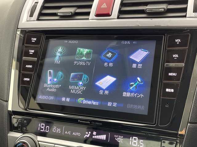 スバル レガシィ Ｂ４ ベース 新潟県 2014(平26)年 11.9万km ダークグレーメタリック 4WD/純正メモリナビ/　フルセグTV/Bluetooth/CD/DVD/USB/レーダークルーズコントロール/衝突被害軽減ブレーキ/レーンキープアシスト/前席パワーシート/前席シートヒーター/バックモニター/ビルトインETC/LEDヘッドライト/横滑り防止装置/パドルシフト/禁煙車