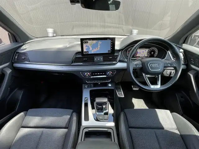 アウディ Ｑ５ 40TDIクワトロ アドバンスド 長野県 2022(令4)年 4.4万km ミトスブラックメタリック ＡＣＣ（アダプティブクルーズコントロール）/Audiサイドアシスト/マトリクスＬＥＤヘッドライト/MMIナビ(タッチパネル式)/フルセグTV/CarPlay対応/バーチャルコックピット/３６０°カメラ/前後シートヒーター/D/Nパワーシート/パークエイド/パークアシスト/アドバンストキー/パワーバックドア/純正前後ドライブレコーダー